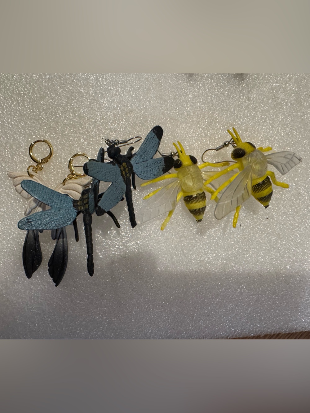 Bug earrings